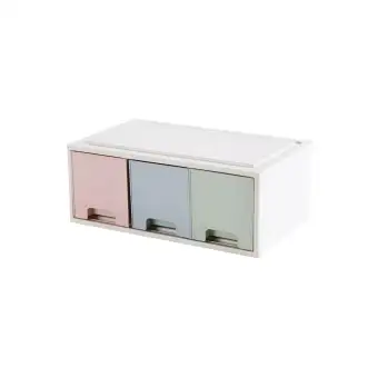 Homenhome Storage Drawer Stackable Plastic Storage Box