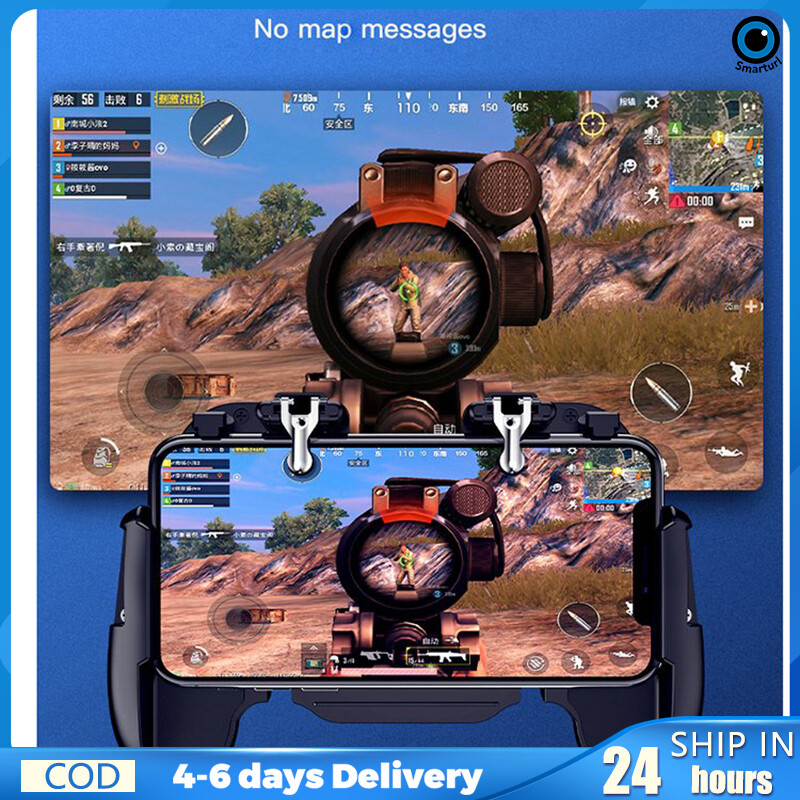 【Giao Hàng Nhanh】tay Cầm Chơi Game PUBG Mobile IOS Android Có Quạt Tản Nhiệt Kích Hoạt Chơi Game
