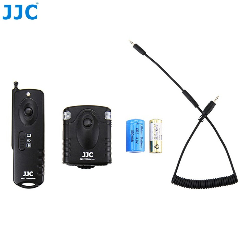 JJC Long-range Radio Wireless Remote Control Camera Shutter Release for Fujifilm X100VI X100V X100T X100F X-TSeries X-H2 X-H2S X-E3 X-E2S X-E2 GFX 100S 100 50S II 50R XA10 XA5 X-PRO3 2 X70 Replace RR-100