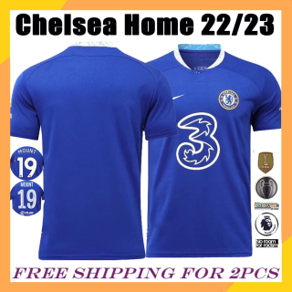 2022 23 Fan Version Chelsea Nhà Áo Sơ Mi Kích Thước S-4XL Bóng Đá 22 23 Người Hâm Mộ Jersey thumbnail