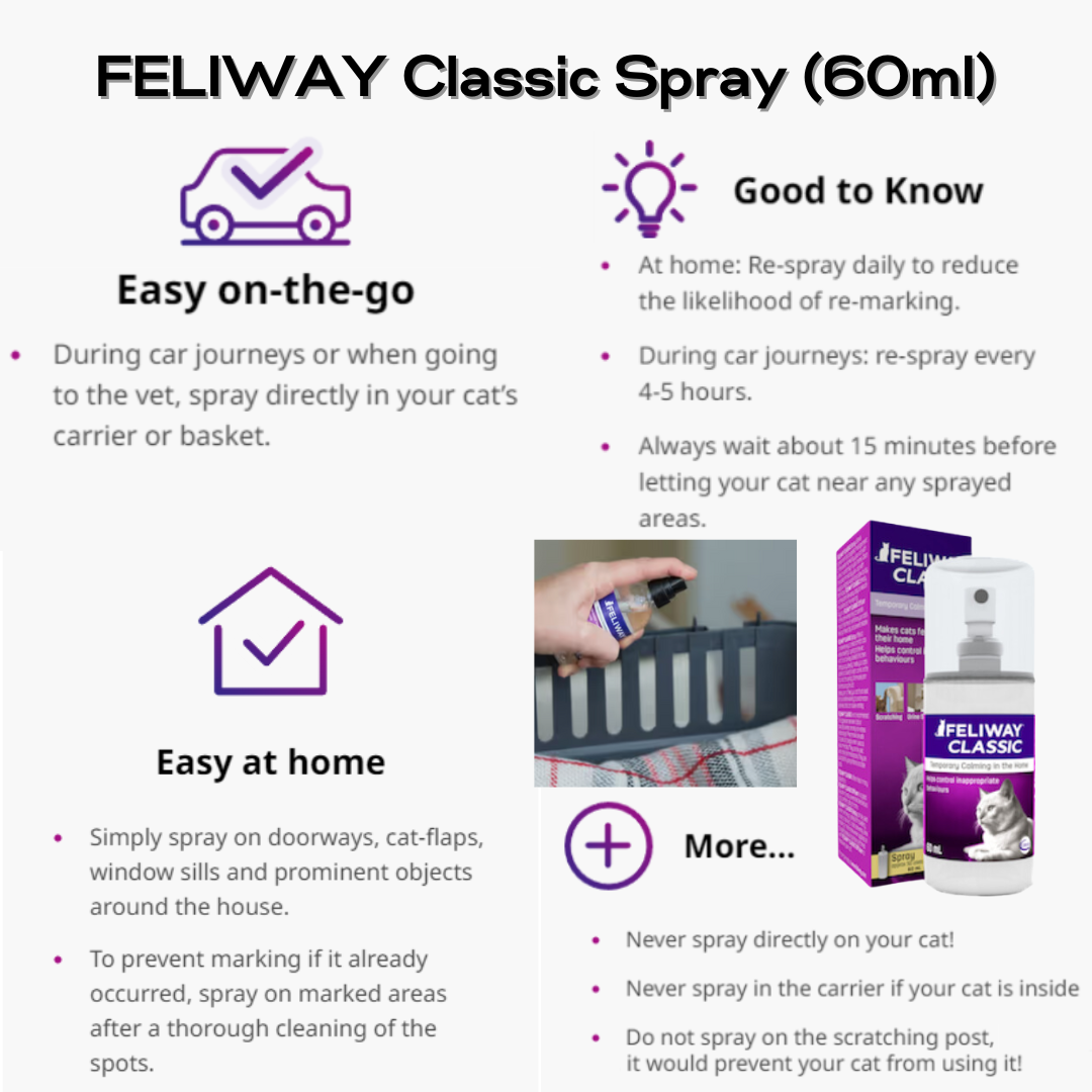 [Feliway] cổ điển mèo làm dịu khuếch tán (khuếch tán + Nạp 48ml/nạp/phun 60ml)