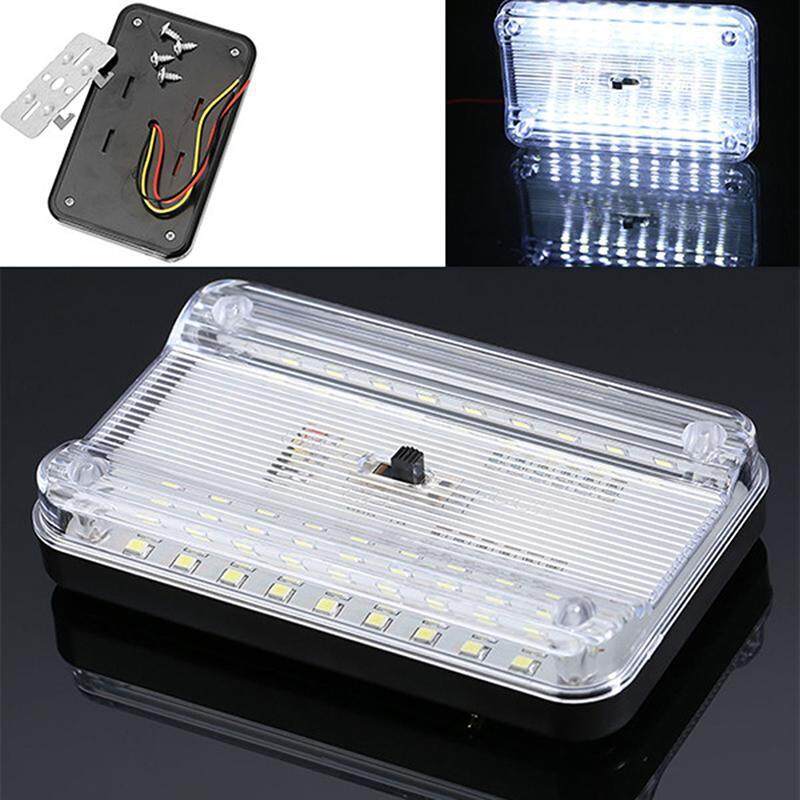 The Warmheart 12V 36 LED Xe Nội Thất Mái Vòm Trần Đọc Sách Trunk Light Đèn Trắng