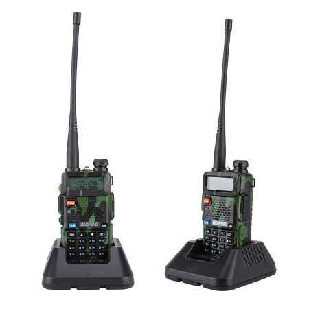 【 Removal】Portable MINI Handheld วิทยุสองความถี่ Wal kie Talkie สำหรับ Baofeng UV-5R