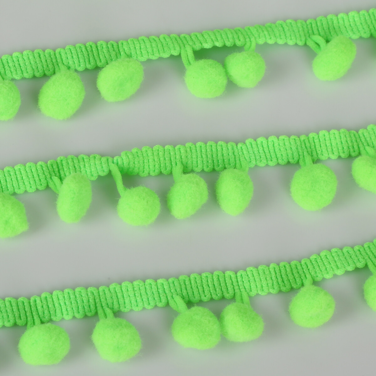 5Yards/Bag Fabric 20mm Pom Pom Trim Ball Fringe Ribbons DIY Sewing Accessory Lace For Home Party Decoration