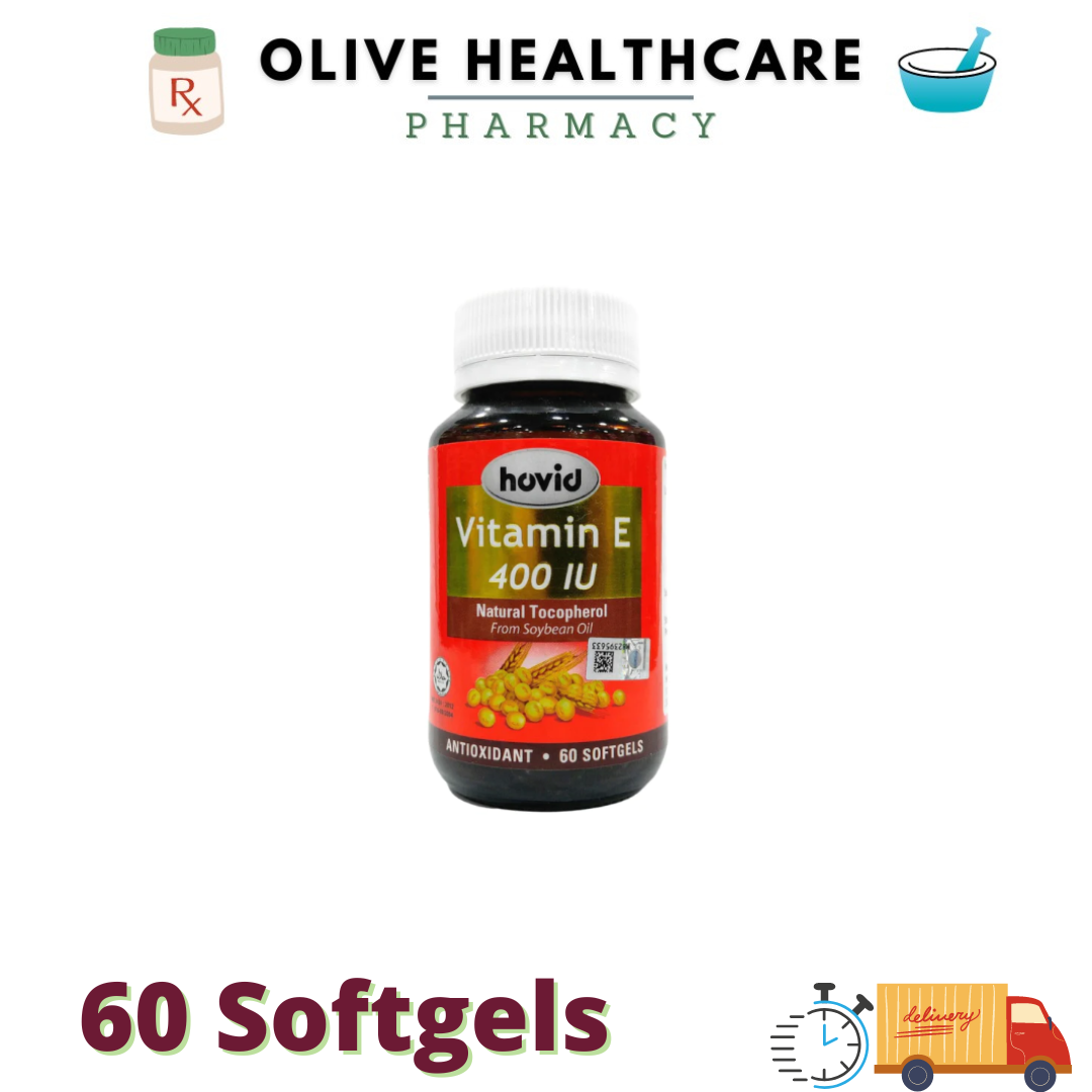 HOVID VITAMIN E 400IU [Exp 02/2025] Lazada