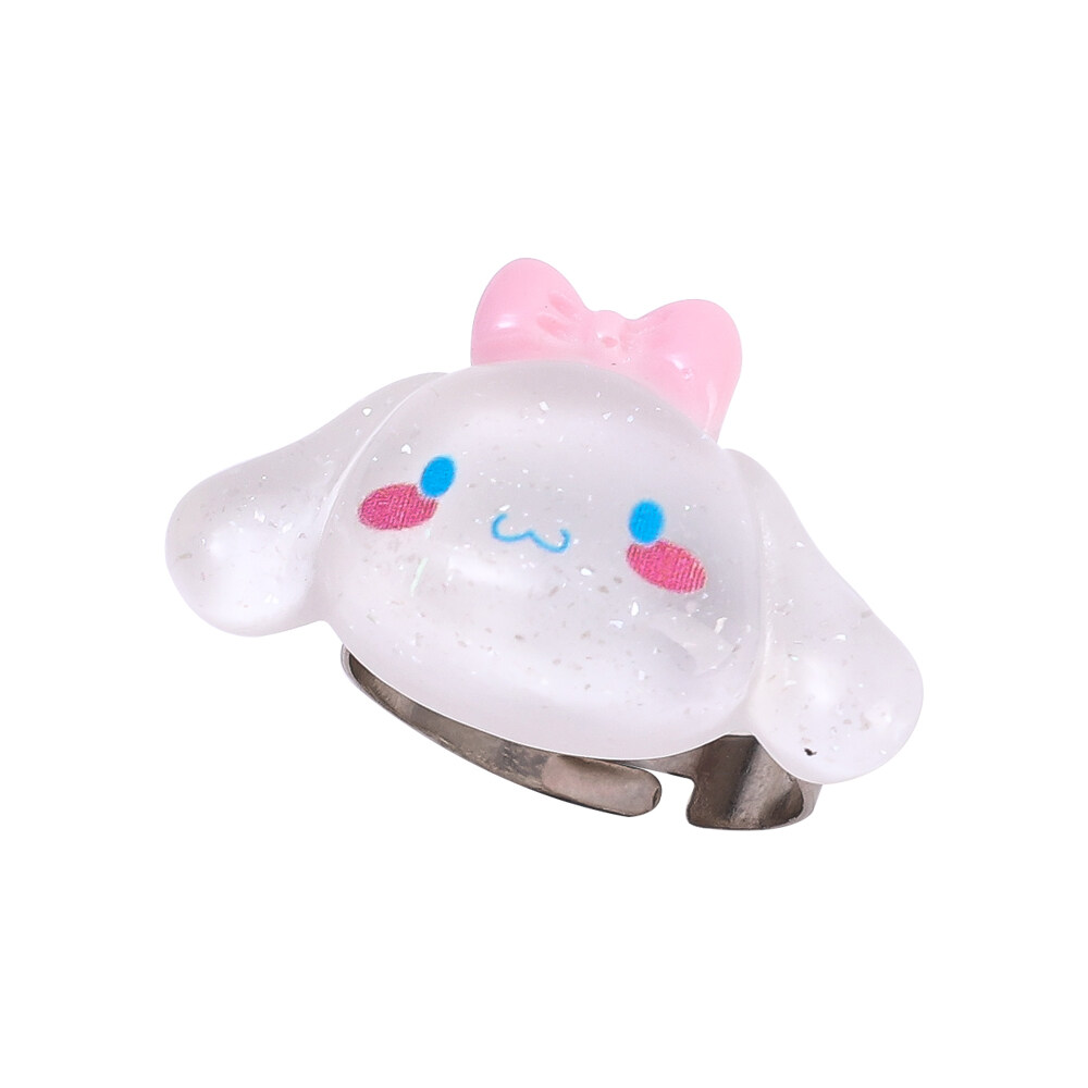 Sanrio Anime Ring Adjustable Accessories Cute Cinnamoroll My Melody