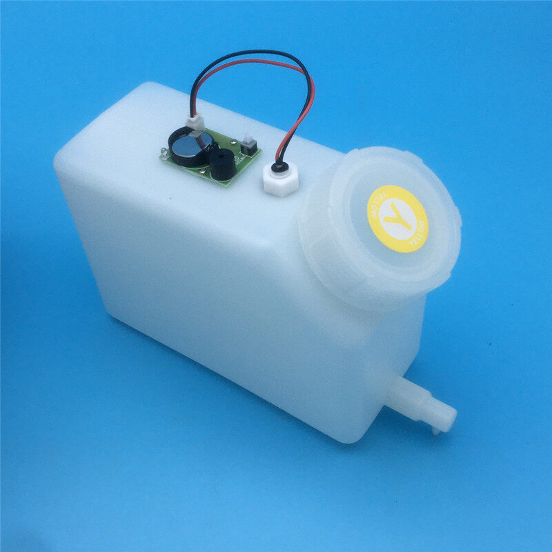 1.8L Single Export Alarm Ink Tank System Alarm Continuous Ink Supply System for Epson Roland Mutoh Mimaki Large Format Printer