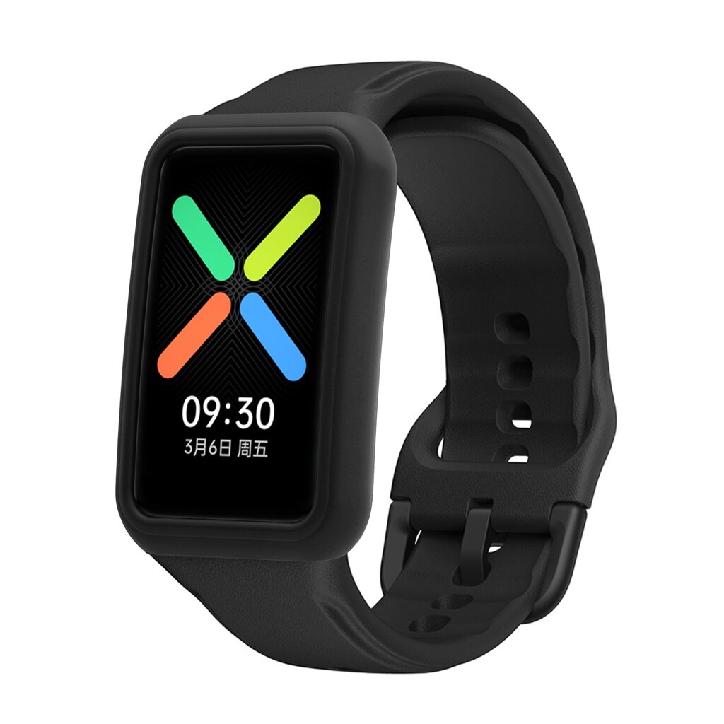 TPU Soft Full Screen Protector Case Shell Edge Frame For OPPO Watch Free Bumper Cover Accessories
