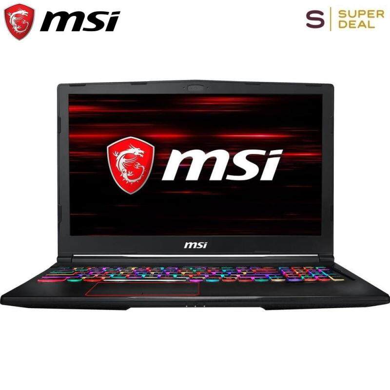 MSI GE63 Raider RGB-011US Gaming Laptop I7-8750H,GTX 1060 6G ,16GB 256GB+1TB HDD Malaysia