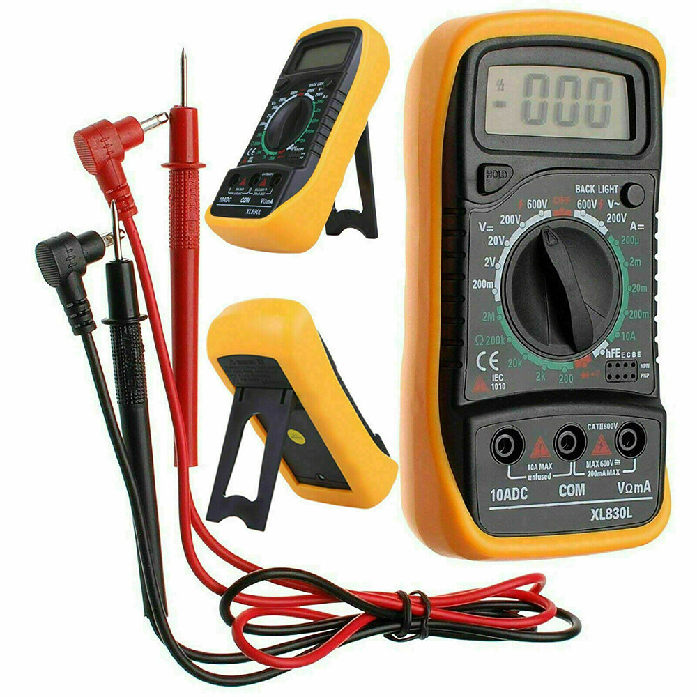 SYRUPSHADDOCKING มือถือ Current Circuit XL830L Multifunction มัลติมิเตอร์แบบดิจิทัลออด Ammeter Tester