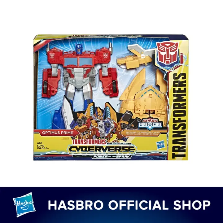 transformers cyberverse spark armor optimus prime ark power action figure