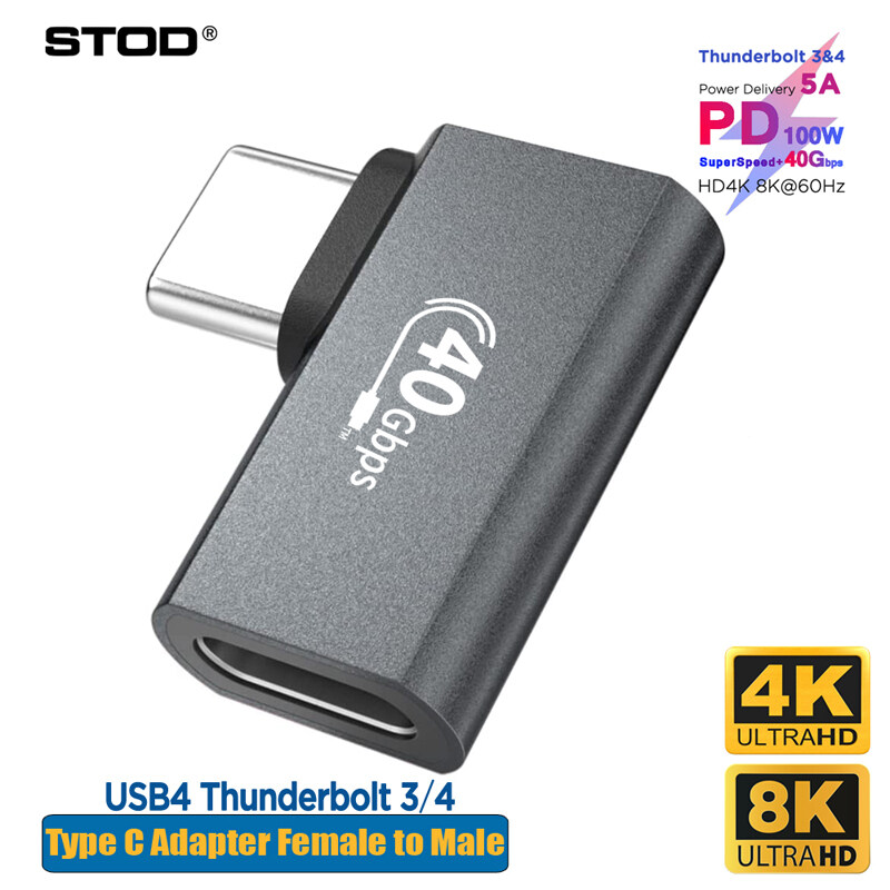 STOD USB C Adapter Type C Connector Female To Male Converter USBC 