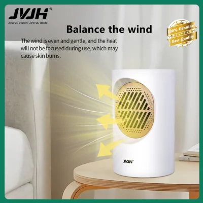 JVJH Portable Electric Space Heater Small Desk Fast Heater with Overheat Protection for Office Indoor Bedroom JD173