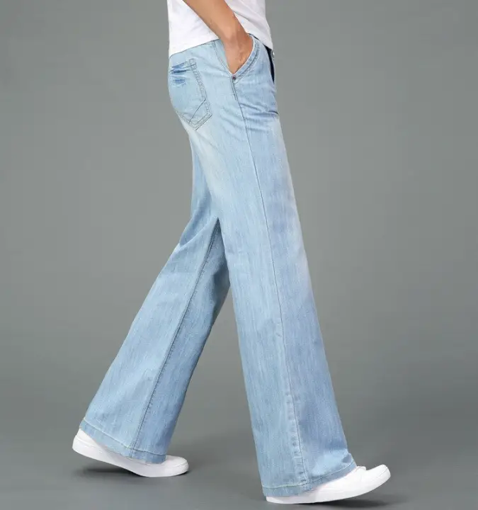 loose flare jeans