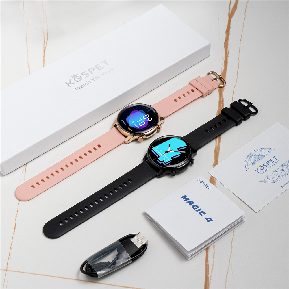 NEW Kospet Magic 4 Smart Watch 2022 Original, 5ATM Waterproof Fitness  Tracker 20 Sports Modes Music Control Sports Wristband for iPhone Android |  Lazada PH