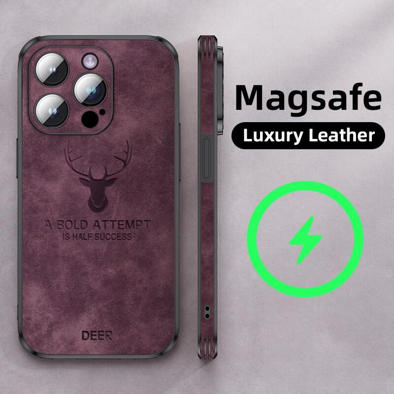 Ốp da cho iphone 17 pro max 11 12 13 14 15 16 Pro Max 14 15 16 Plus, ốp lưng điện thoại chống sốc bằng da