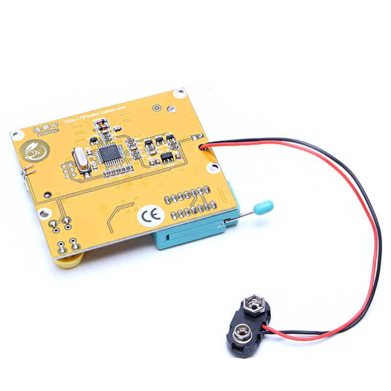 Hot Bán LCR-T4 Transistor Tester Máy Đo Điện Trở ESR LCR Triode Diode MOS PNP NPN