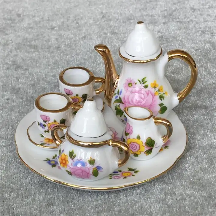 barbie porcelain tea set