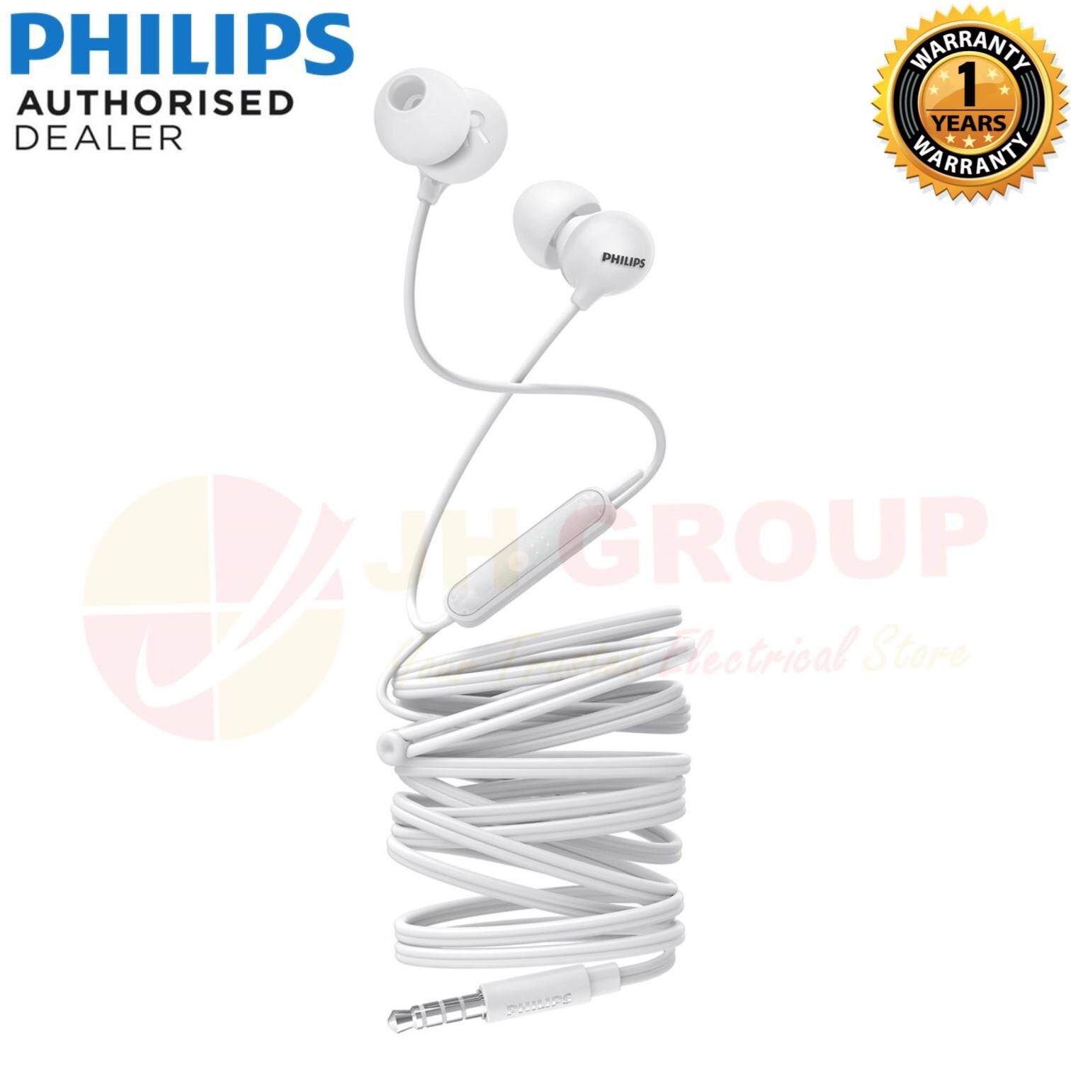 philips earphone with mic she2405