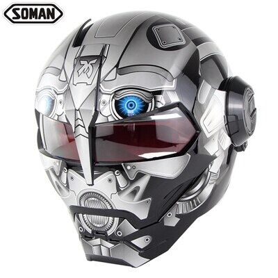 Funny Motorcycle Helmets >> Soman Iron Man Helmet New Design Cosplay Capacete Retro Motorbike Helmets Ghost Samurai Mask For Funny Ironman Casco Para Moto Funny Motorcycle Helmets >> Soman Iron Man Helmet New Design Cosplay Capacete Retro Motorbike Helmets Ghost Samurai Mask For Funny Ironman Casco Para Moto