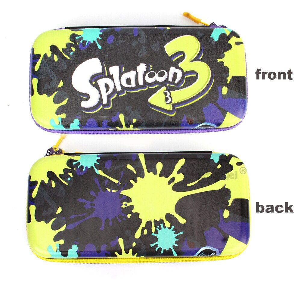 For nintendo switch oled SPLATOON 3 Portable Hand Case Storage Bag for NIntendo Switch Accessories
