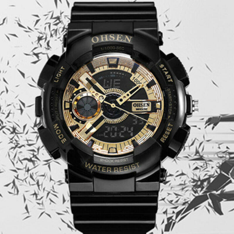 ohsen sport watch water resist 50m