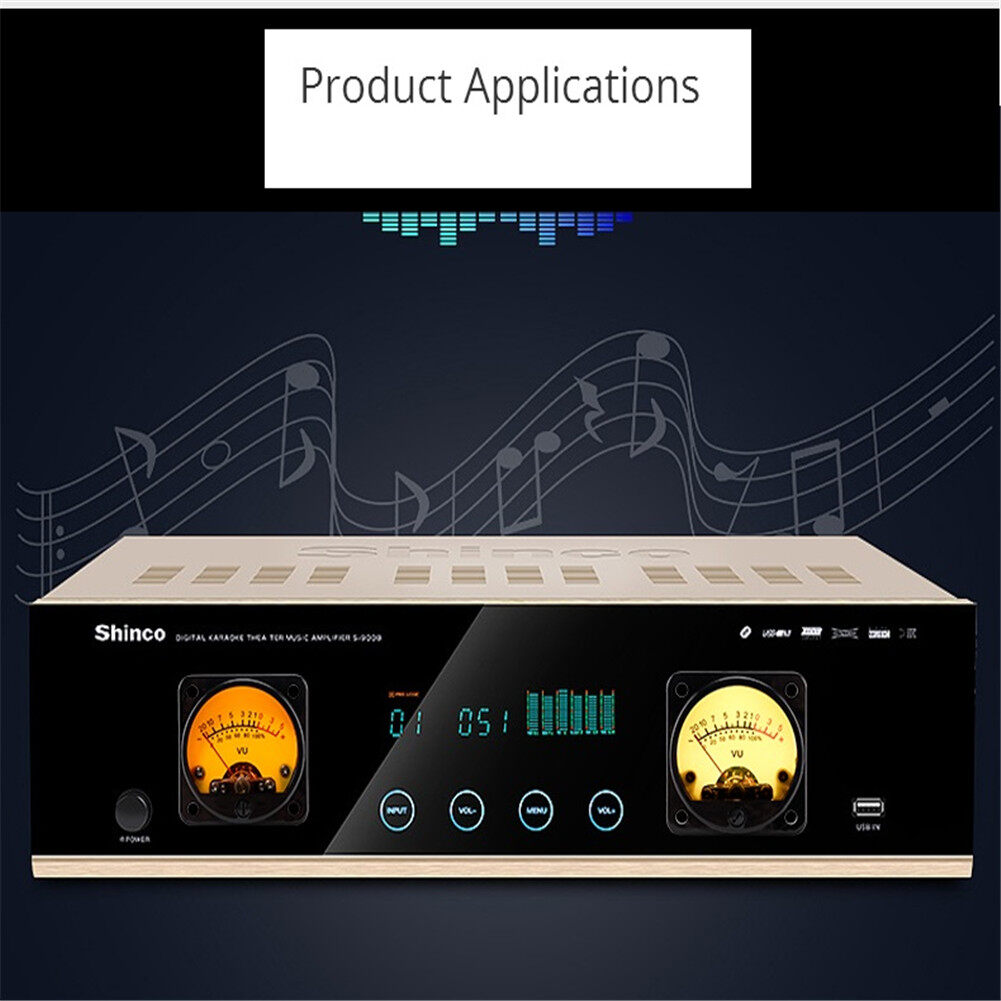 HOT SALE 45mm Big Vu Meter Stereo Amplifier Board Backlight Power Meter Level Indicator Adjustable With Driver
