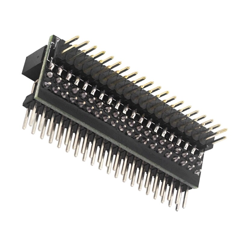 【New Arrival】 GPIO Connector Pin Headers 40-pin GPIO 1 to 2 Expansion Board for Raspberry Pi
