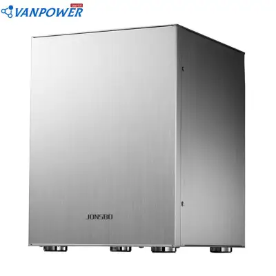 (Ready) Jonsbo C2 Aluminum Computer Case Desktop PC Chassis for Mini ITX microATX