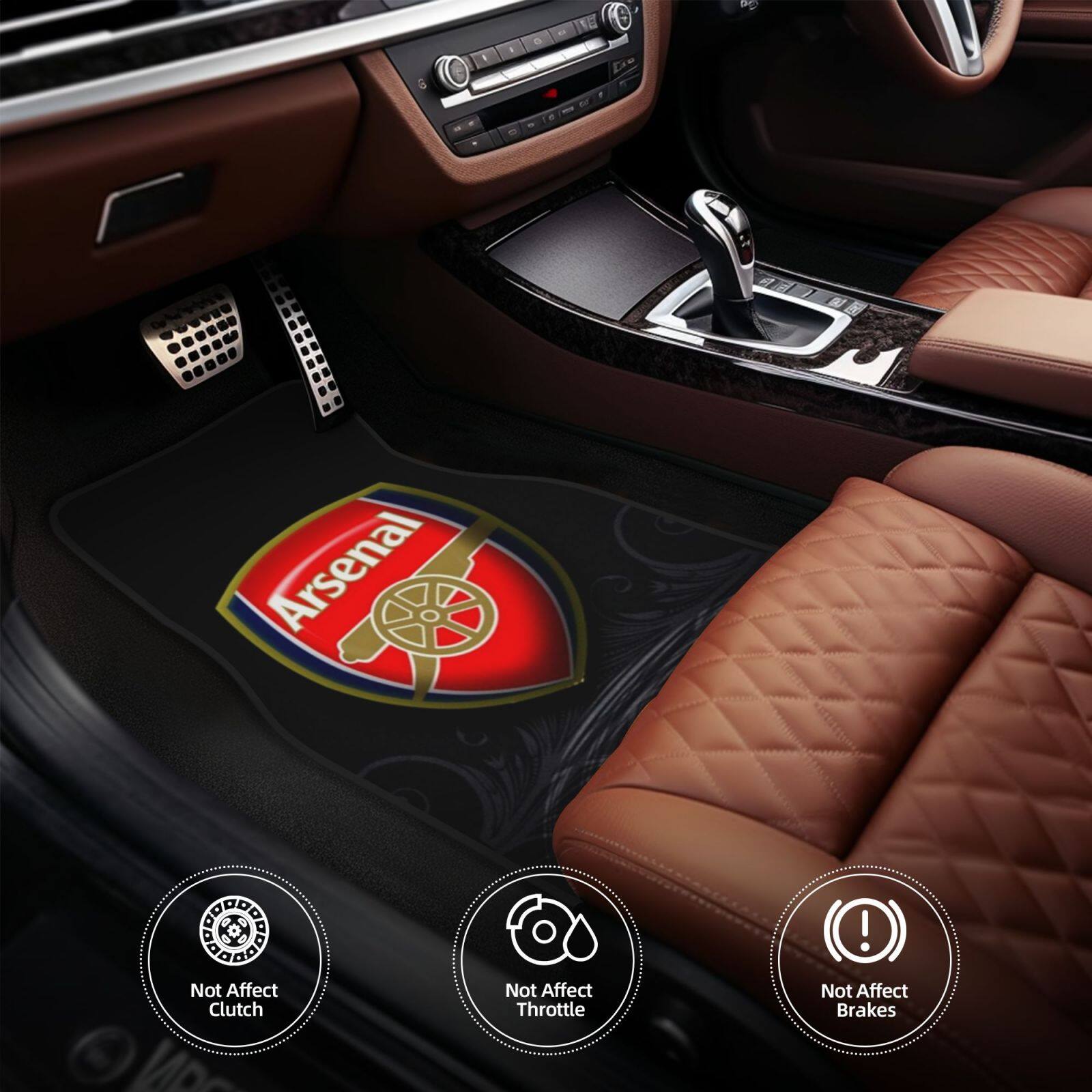 Arsenal car mats discount