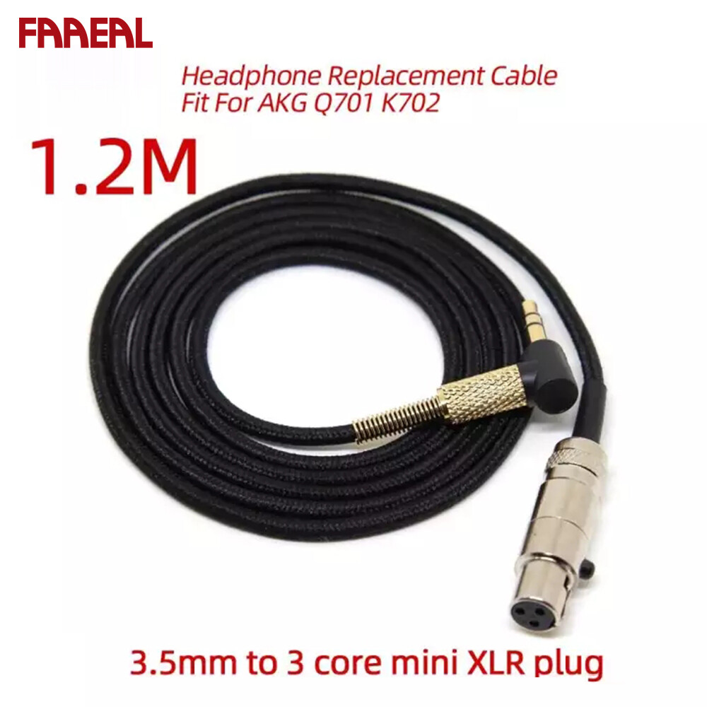 FAAEAL Portable Headphone Replacement Spring Cable Fit