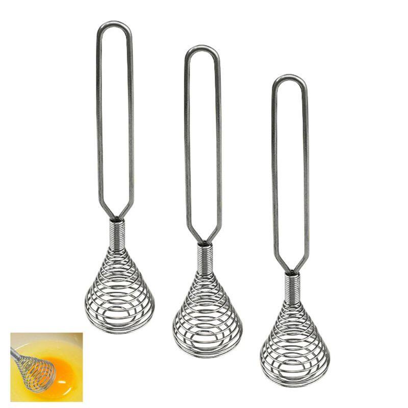 Dụng Cụ Đánh Trứng Thủ Công Đẩy Xoắn Ốc Thiết Thực Cho Nhà Bếp Máy Đánh Trứng Cầm Tay Máy Đánh Trứng Lắc Cà Phê Đồ Uống Sữa Máy Đánh Bọt
