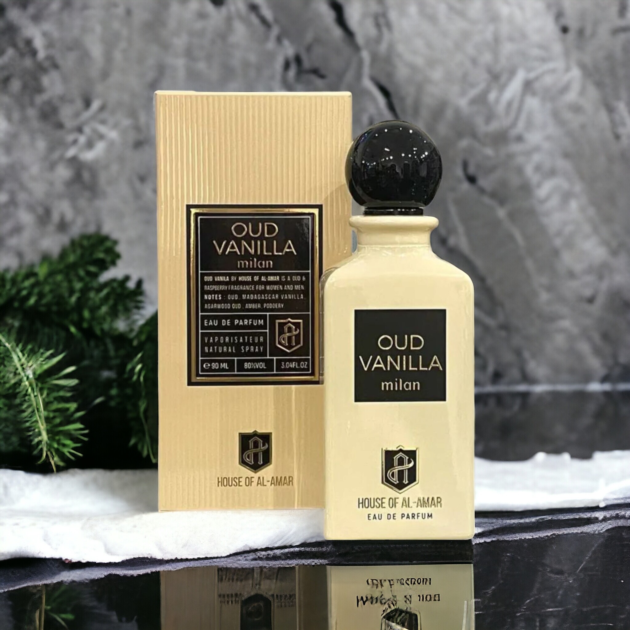 Oud Vanilla 90ml EDP Perfume by Maison Milan Arab Minyak Wangi