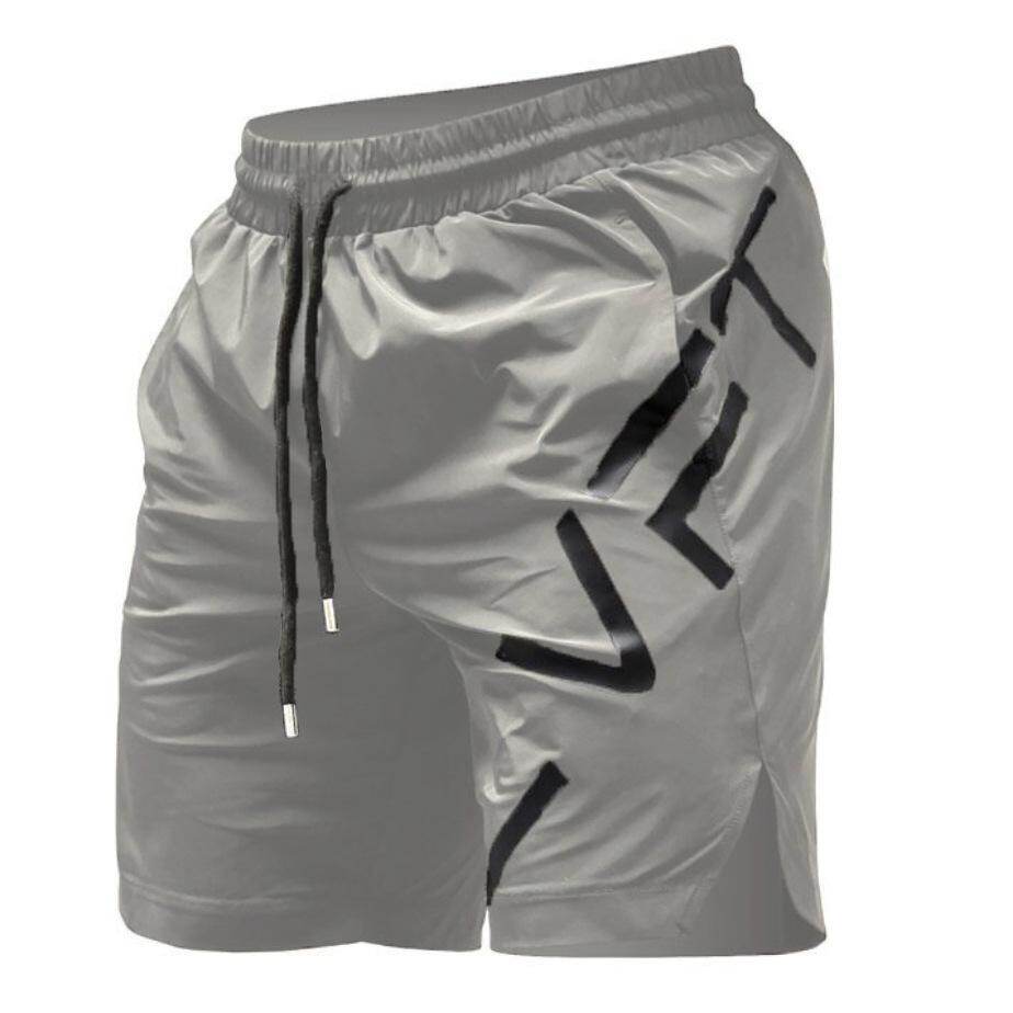 Fitness Exercise Training Running Pants Men's Muscle Men's Leisure Air-permeable Quick-drying Pants Slim Shorts