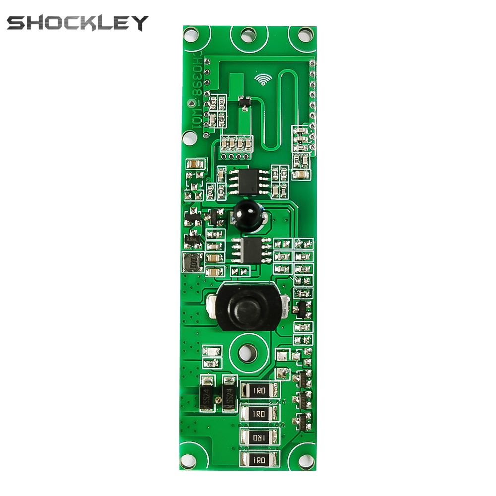 Shockley Original Diymore 3.2V3.7V light control + radar human body induction solar light circuit board solar LED driver board with remote control