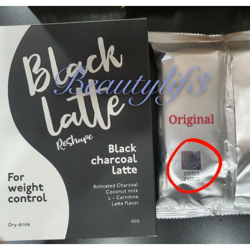 New sale Black Latte Dry Drink Black Charcoal Latte Hendel 's Garden