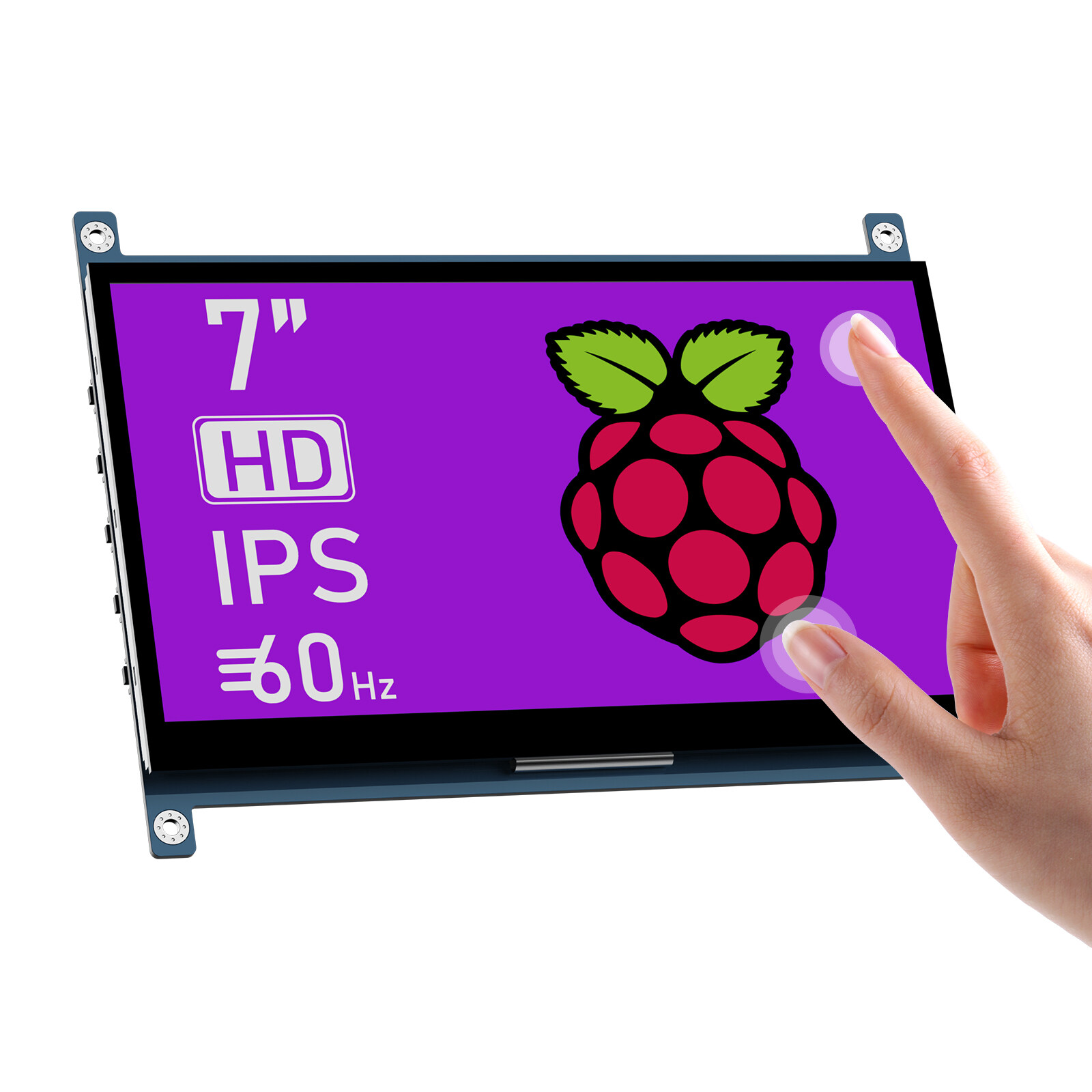 ZSCMALL 7 Inch 1024x600 Touch Screen Monitor Panel Hdmi Capacitive 