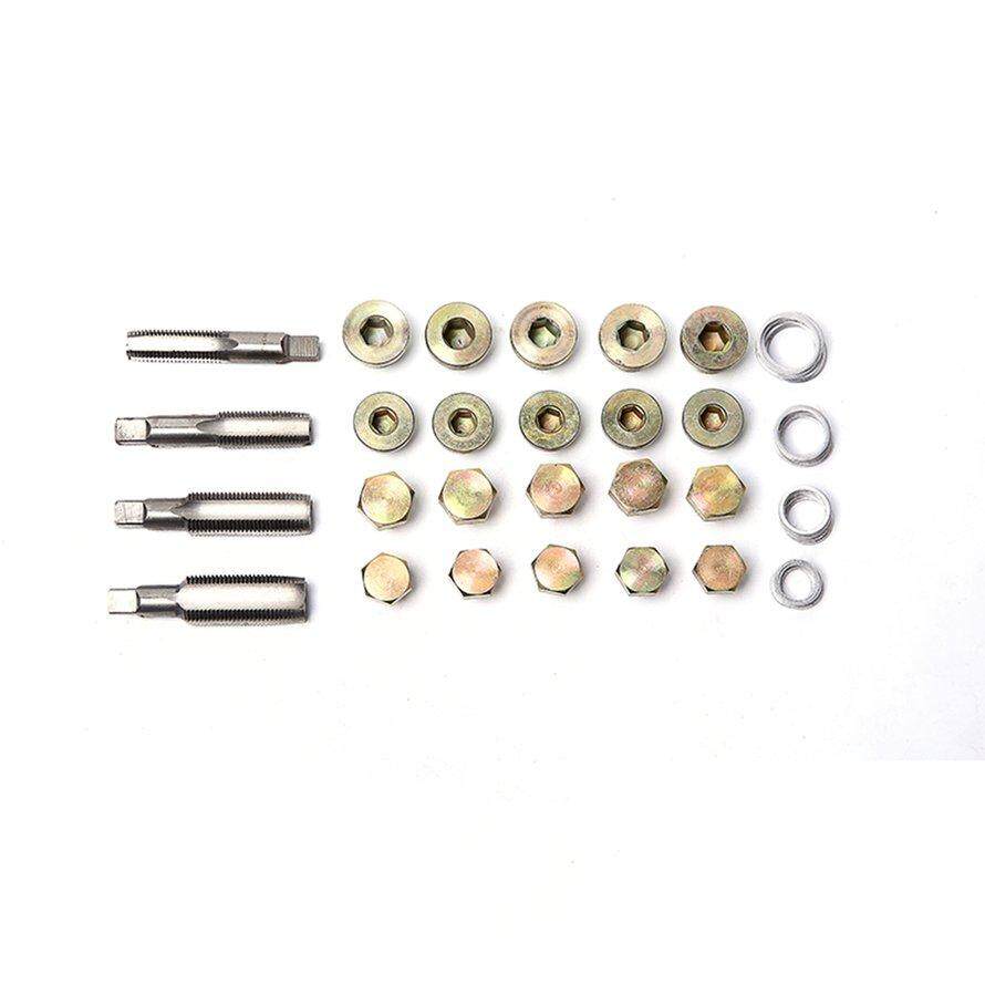 Hot Sale 64pcs/set Professional Oil Drain Plug Sump Bolt Thread Repair Kit Repair Tool By Six-Moustache