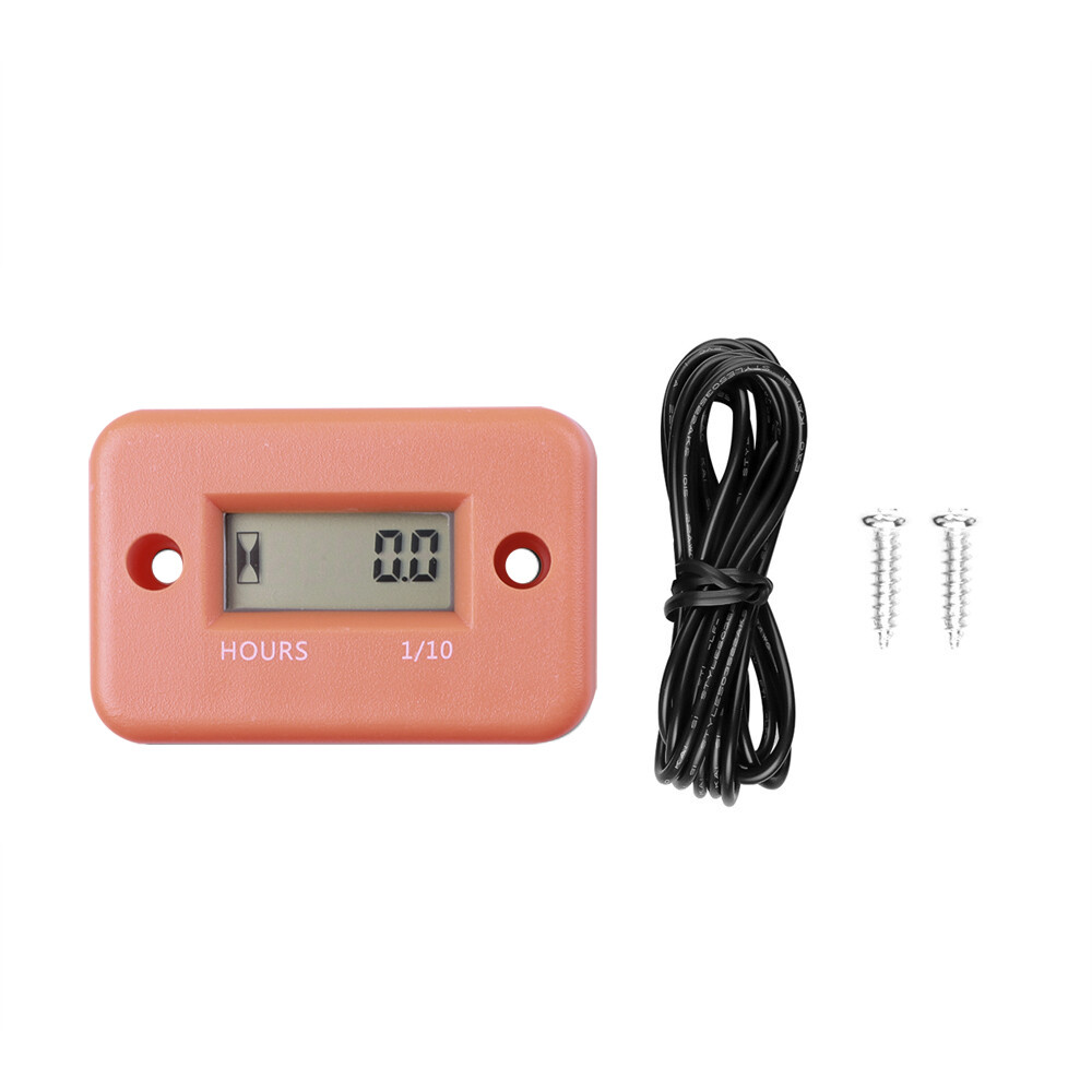 LCD không thấm nước kỹ thuật số Đồng hồ đo vòng tua máy truy cập cho ATV Xe máy cụ