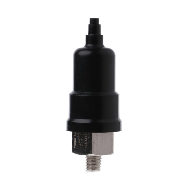 ✪【Ready Stock】【Brand new】1/8'' Adjustable QPM11-NC Pressure Switch Wire External Thread Nozzle