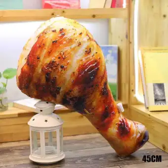 3d Simulation Chicken Leg Pillow Food Plush Toy Throw Pillow Doll