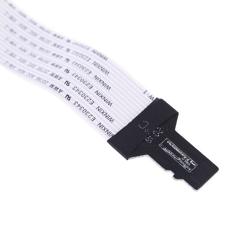 TF micro SD male to TF micro SD FeMale (TF to TF)Flexible Memory Card Extension cable Extender Adapter reader Cord Link