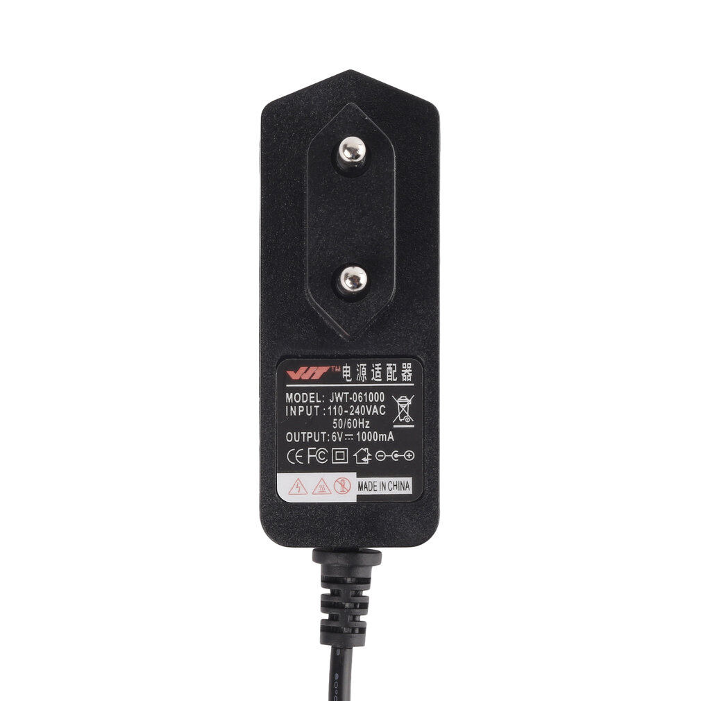 QNSTAR Bộ Chuyển Đổi Nguồn Điện AC/DC Đa Năng EU Kích Thước Di Động 6V 1A