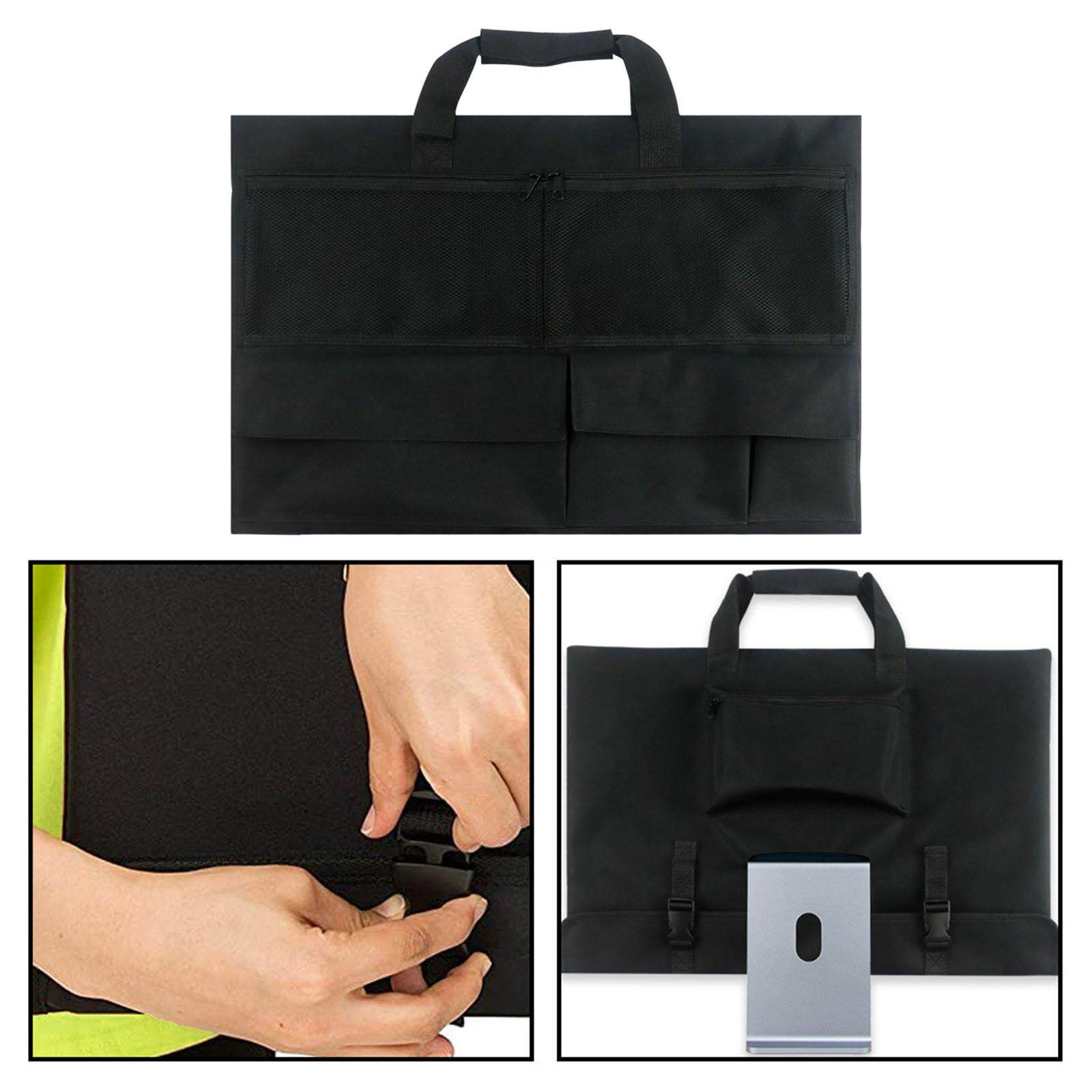 Baoblaze Travel Carrying Case 24 inch Screen Computer with Pockets for iMac Desktop