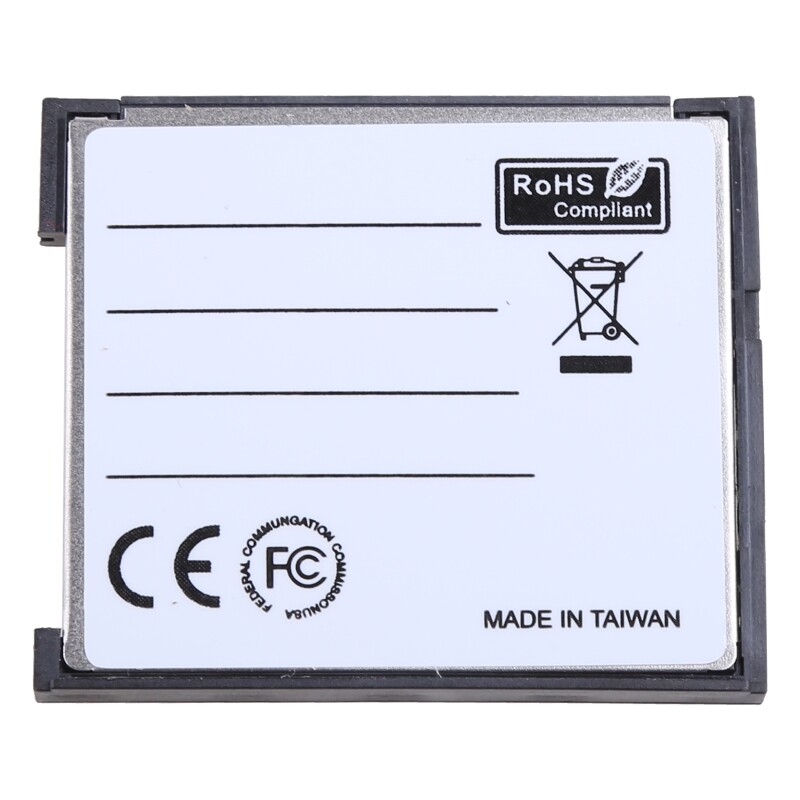 Memory Card Adapter SD SDHC SDXC to High-Speed Extreme Compact Flash CF Type I for Camera