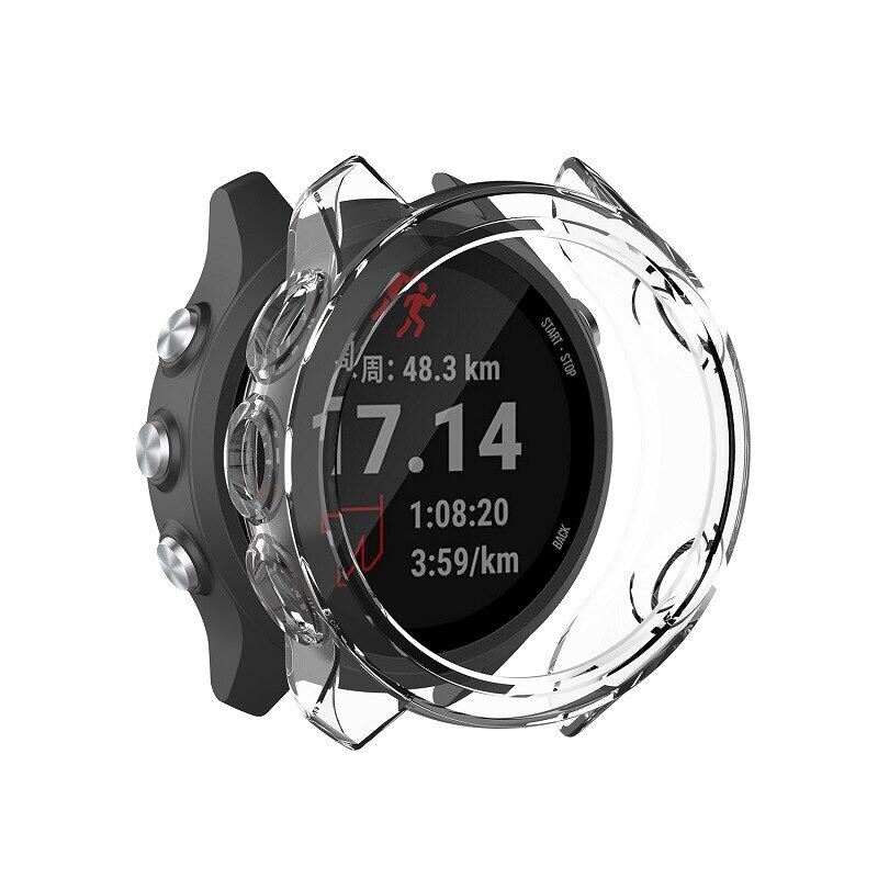 TPU Case Cover For Garmin 245 Watch case Protective Shell Frame For Garmin Forerunner245 / 245M Protector Sleeve Silicone Case