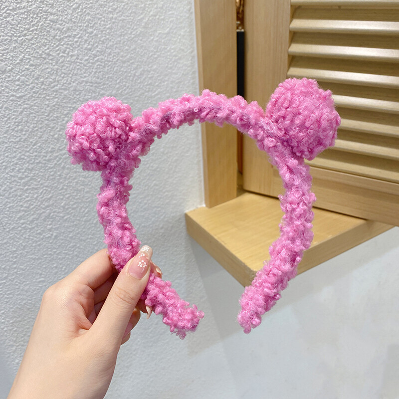 Little Bear Plush Hair Hoop Lovely Headband For Women