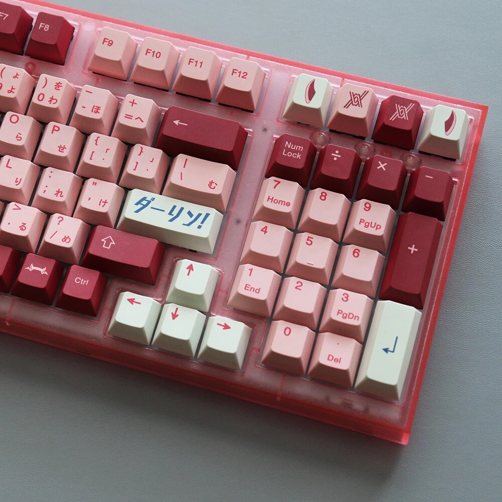 【Keycap only】gmk Darling Keycaps 129 Phím Cherry Profile PBT năm mặt thăng hoa Keycaps cho công tắc Cherry MX Bàn Phím Cơ RK61/Anne Pro 2/gk61
