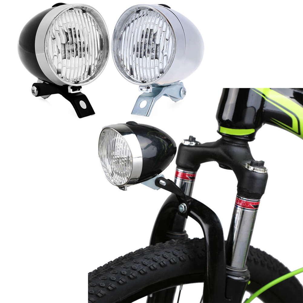 GA®3 Đèn LED 2 Chế Độ Đèn Trước Xe Đạp, Đèn Đèn Pha Cổ Điển Đèn Pin Đèn Pha