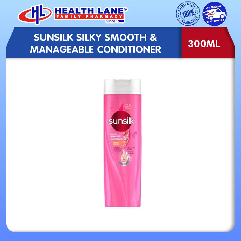 Sunsilk Silky Smooth And Manageable Conditioner 300ml Lazada 7299